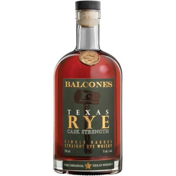 Balcones Texas Rye Cask Strength